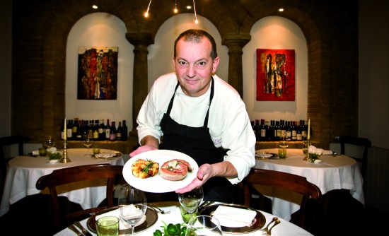 Marco Dallabona, chef e patròn del ristorante Stella d’Oro