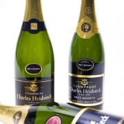 Bottiglie di Champagne Charles Heidsieck
