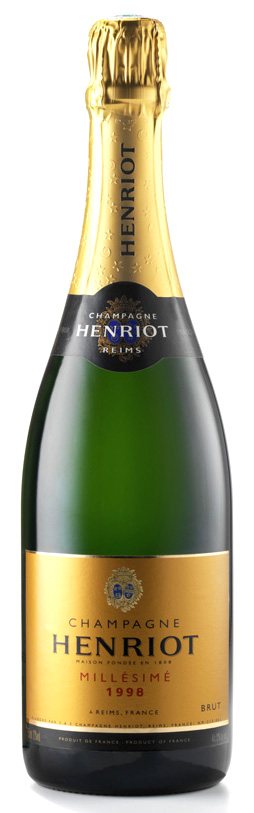 Bottiglia champagne Hensiot Millésime 1998
