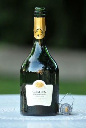 bottiglia di champagne Taittinger