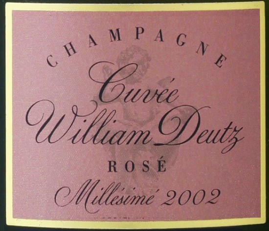 etichetta champagne Deutz