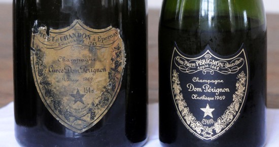 champagne Dom Perignon