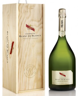 bottiglie di champagne Blanc de blanc Mumm