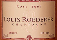 etichetta louis reoderer rosé