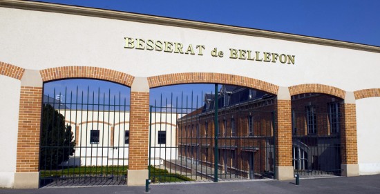 sede della maison a Epernay di Besserat de Bellefon