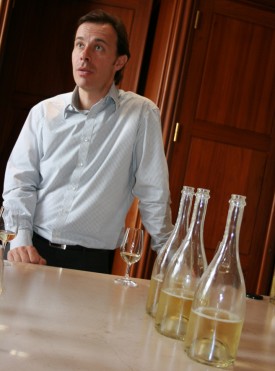 chef de cave Cédric Thiébault