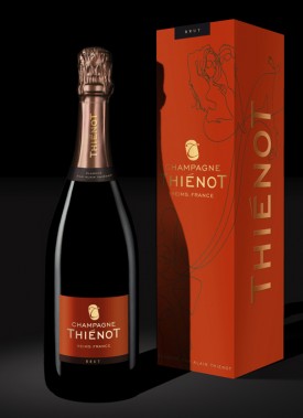 bottiglia di champagne thienot Brut non millesimato