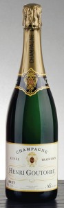 bottiglia di champagne Henri Goutorbe Cuvee Tradition Brut