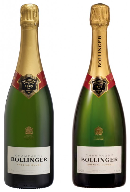 nuova bottiglia Bollinger