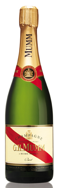 bottiglia di champagne Cordon Rouge