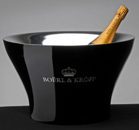 glaçette a corredo delle magnum di champagne Boërl & Kroff