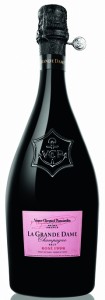 bottiglia di champagne La Grande Dame 1998 Brut Rosé