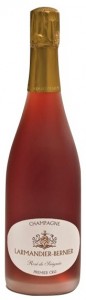 bottiglia di champagne larmandier rosé