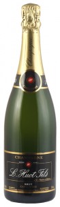 champagne a 30 euro, L. Huot & Fils Carte Noir