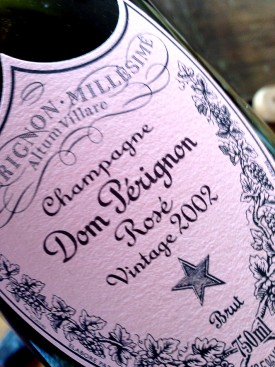 champagne Dom Pérignon Rosé 2002