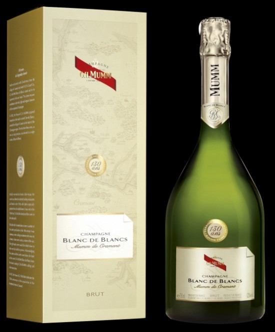 confezione champagne celebrativa mumm 130 anni