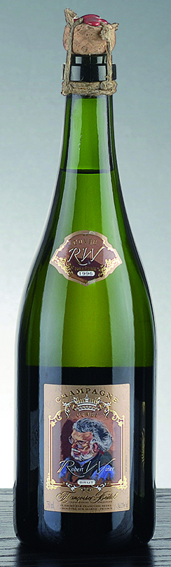 bottiglia di champagne Françoise Bedel