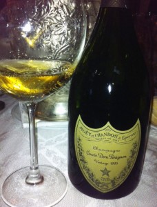 bottiglia champagne dom pérignon