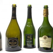 bottiglie per questa degustazione di champagne annata 1996