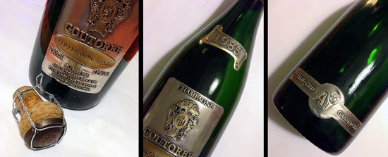 bottiglie champagne H. Goutorbe Collection René 1985