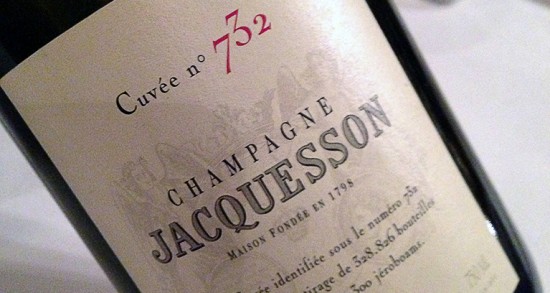 etichetta champagne jacquesson 732