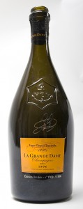 bottiglia champagne la grande dame 1996