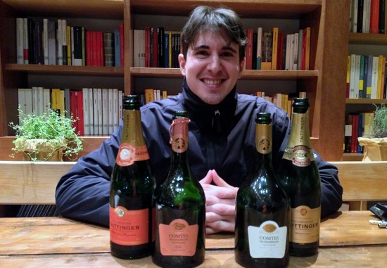 Davide Merlini sommelier del ristorante Le Jardin de Russie