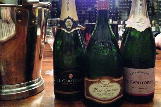 degustazione champagne Henri Goutorbe