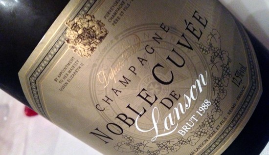 Lanson Noble Cuvée 1988