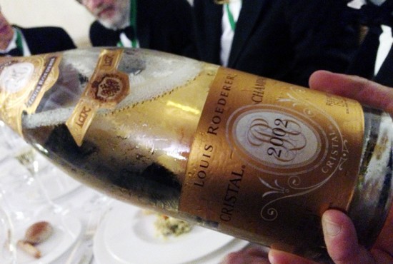 champagne Cristal 2002