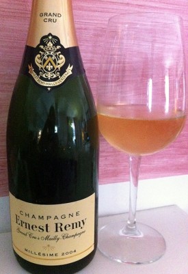 bottiglia di champagne Ernest Remy