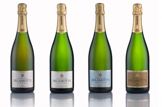 bottiglie champagne delamotte