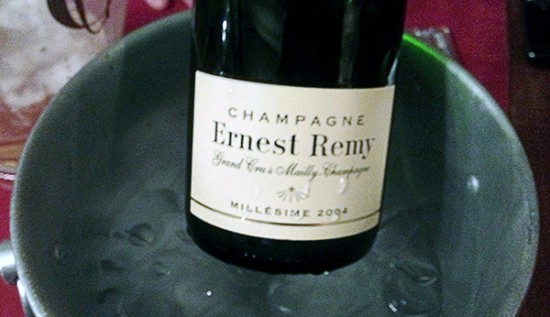 bottiglia champagne Ernest Remy