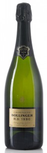 bottiglia champagne R.D. Bollinger 1990