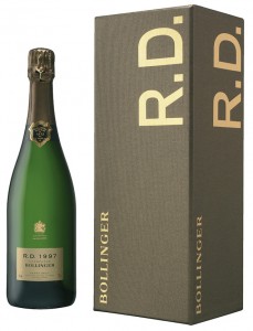 bottiglia champagne R.D. Bollinger 1997