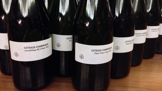 vins clairs proposti durante Corso Champagne
