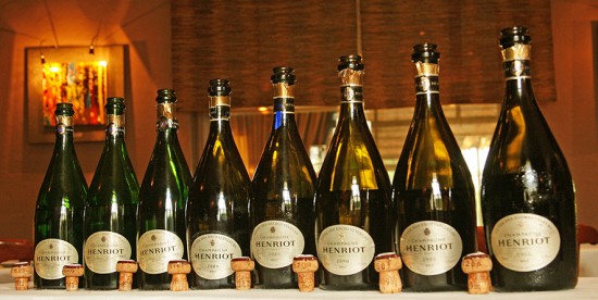 verticale Henriot Cuvée des Enchanteleurs