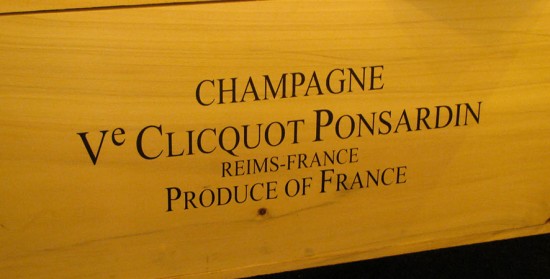 champagne veuve clicquot