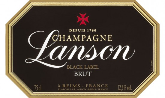 Etichetta Lanson Brut