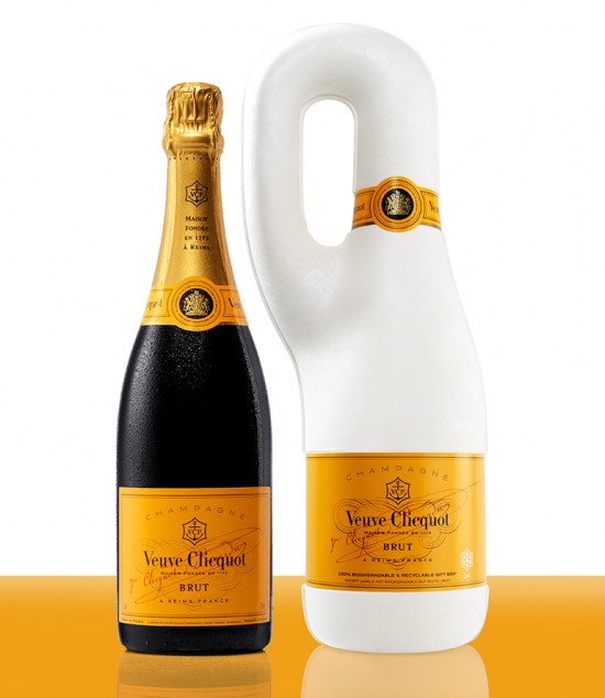 Naturally Clicquot: contenitore isotermico per il Carte Jaune