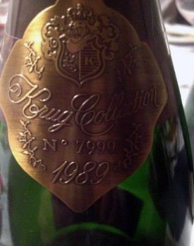 Krug collection 1989