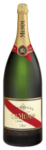 bottiglia salmanazar mumm