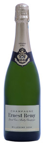 bottiglia di champagne Ernest Remy Millésime 2004