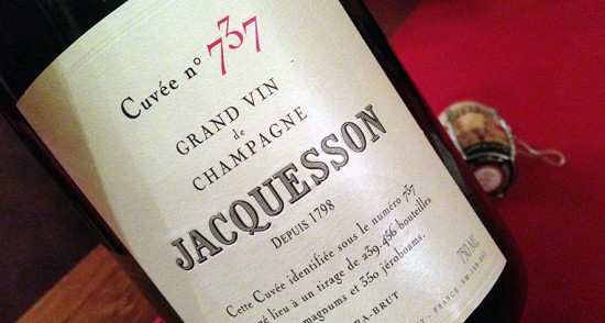 bottiglia champagne Jacquesson Cuvée 737