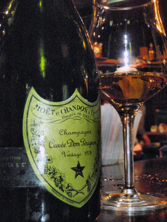 champagne Dom Pérignon Vintage 1978