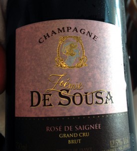 champagne De Sousa rosé de saignée grand cru