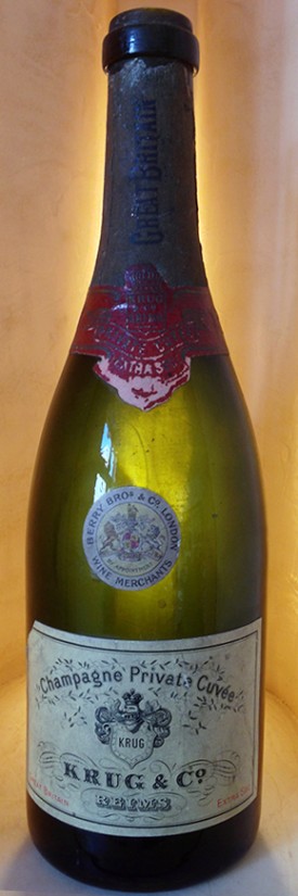 champagne krug Private Cuvée