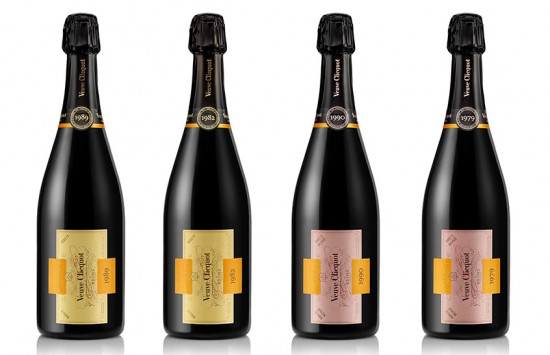 bottiglie champagne Veuve Clicquot