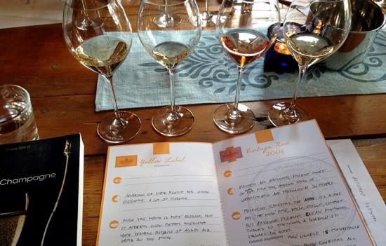 schede degustazione Veuve Clicquot