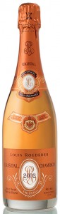 bottiglia champagne cristal rosé